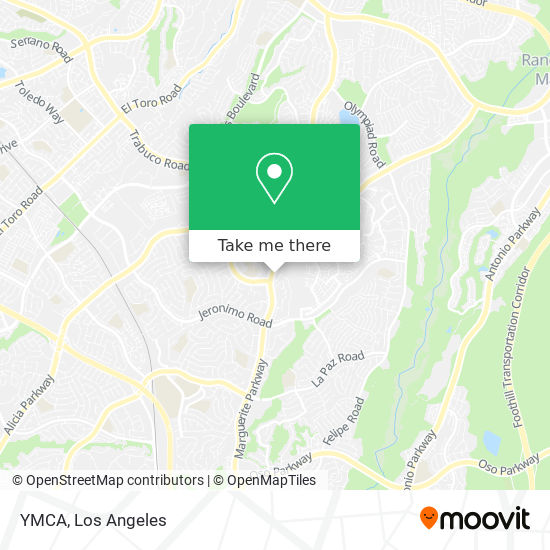 YMCA map