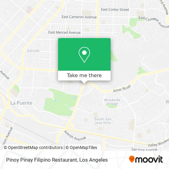 Pinoy Pinay Filipino Restaurant map