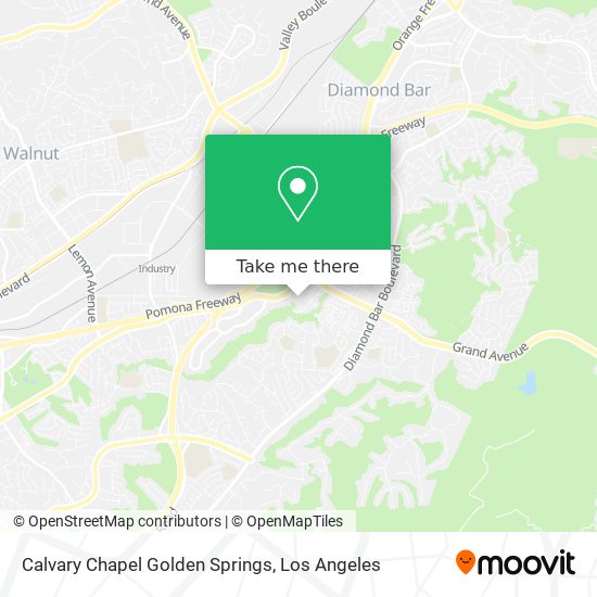 Mapa de Calvary Chapel Golden Springs