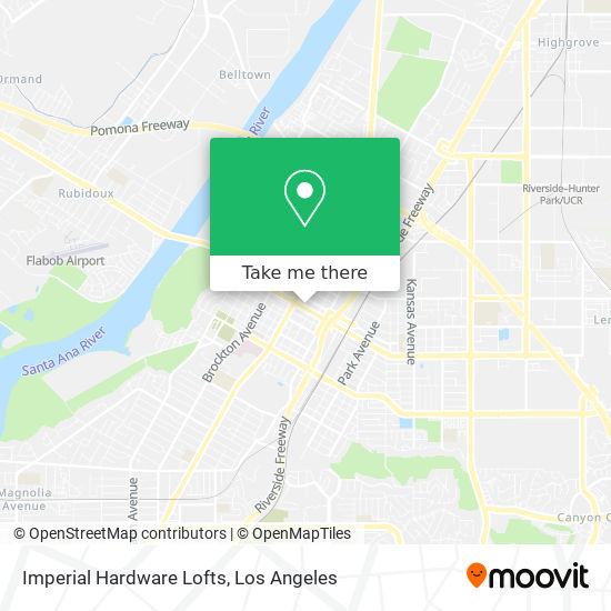 Imperial Hardware Lofts map