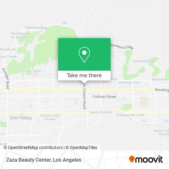 Zaza Beauty Center map