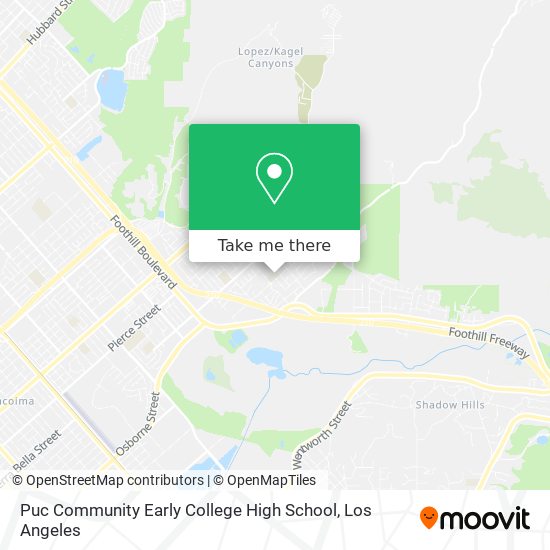 Puc Community Early College High School map