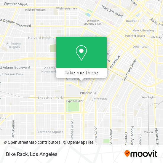 Bike Rack map