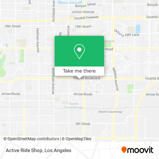 Active Ride Shop map