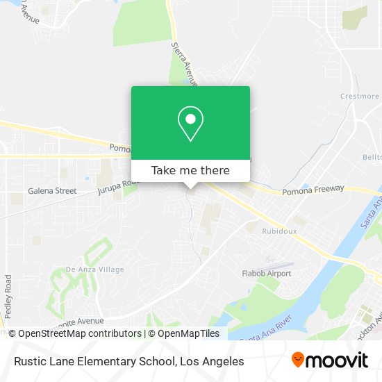Mapa de Rustic Lane Elementary School