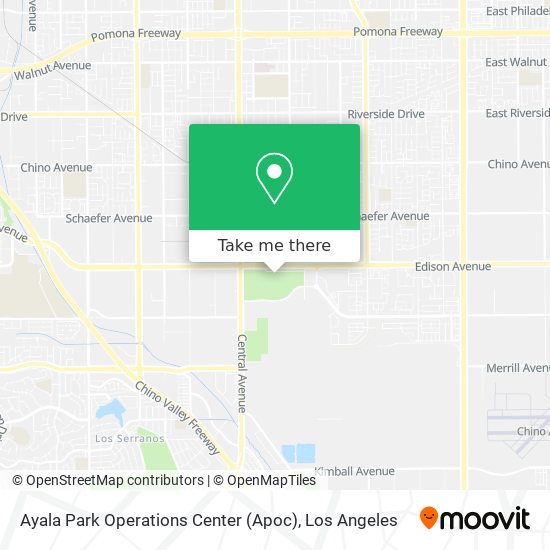 Ayala Park Operations Center (Apoc) map