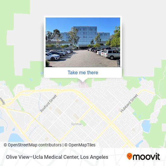 Olive View–Ucla Medical Center map