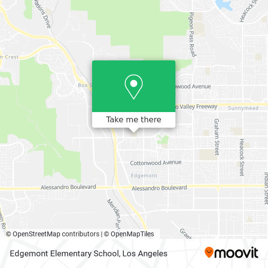 Edgemont Elementary School map