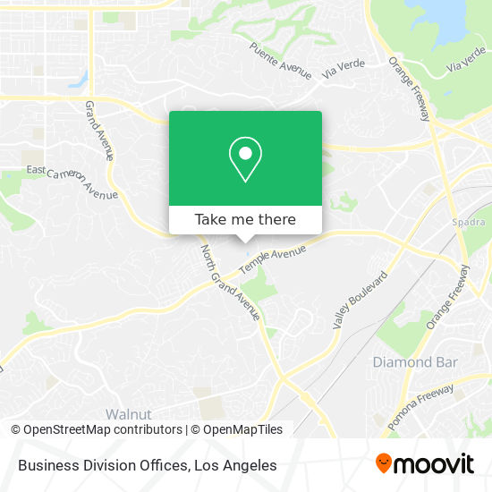 Business Division Offices map