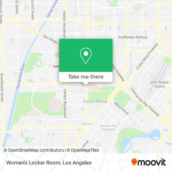 Women's Locker Room map