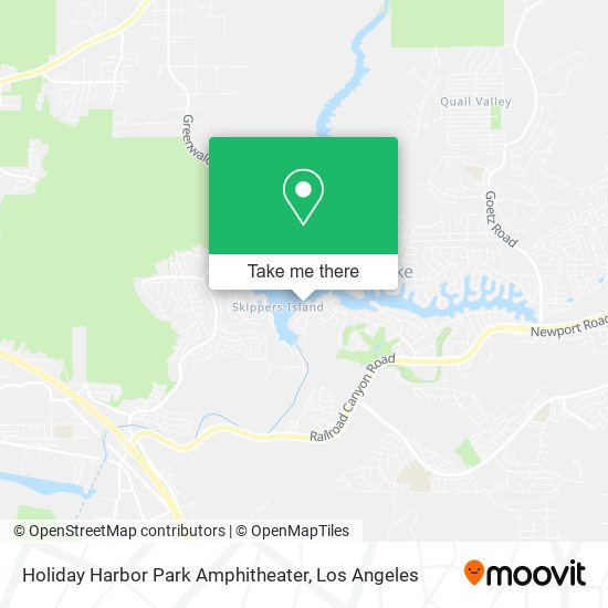 Holiday Harbor Park Amphitheater map
