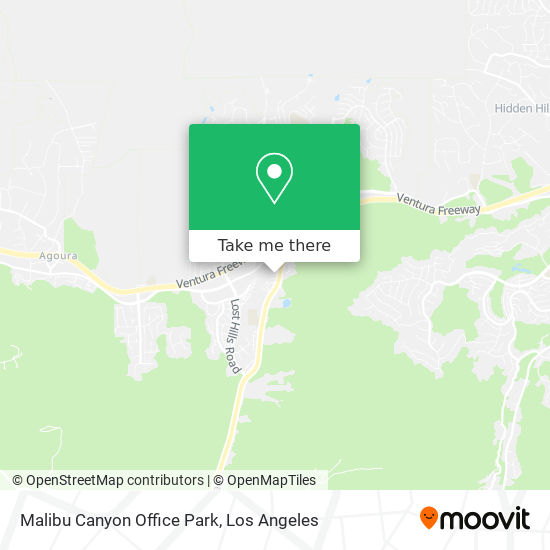 Mapa de Malibu Canyon Office Park