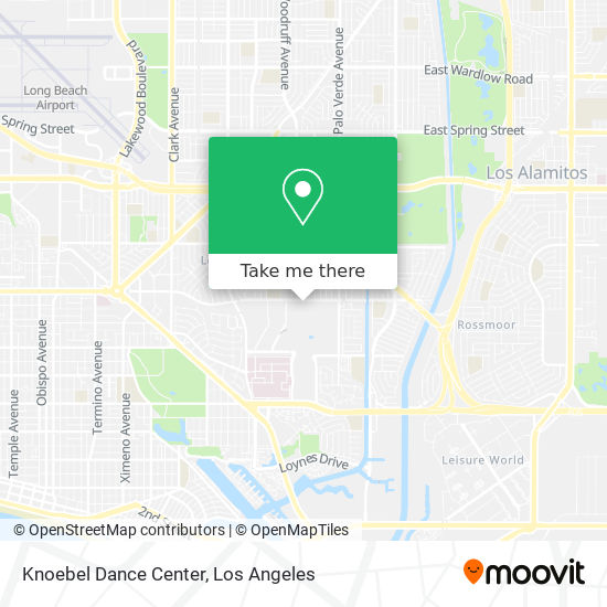 Mapa de Knoebel Dance Center