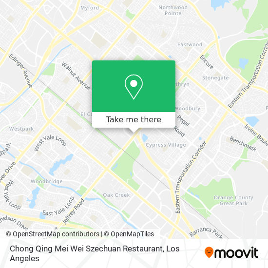 Mapa de Chong Qing Mei Wei Szechuan Restaurant