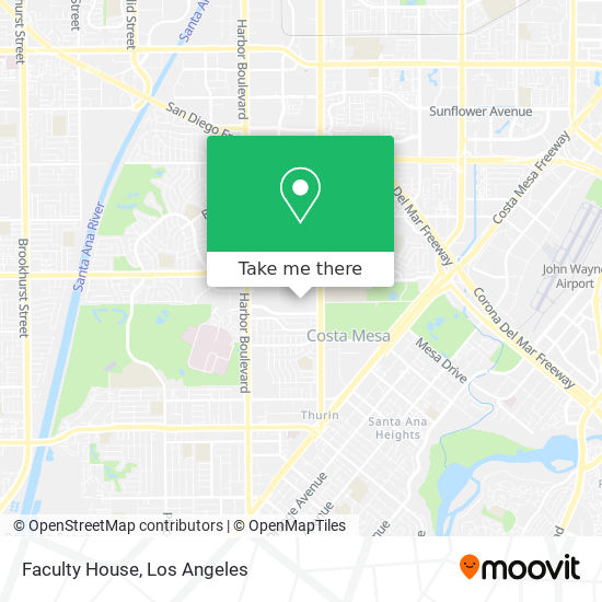 Faculty House map