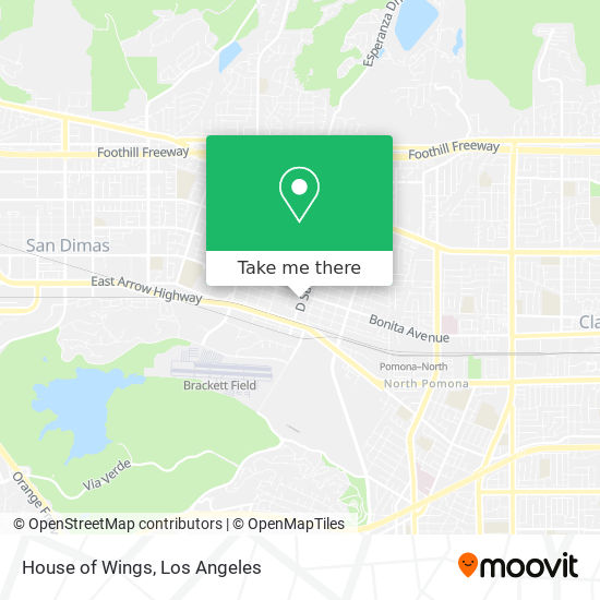 Mapa de House of Wings