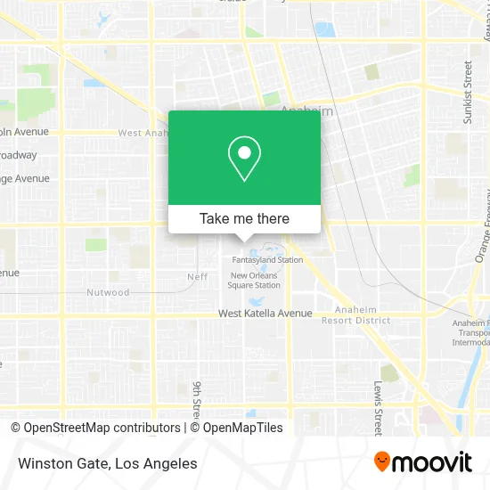 Winston Gate map