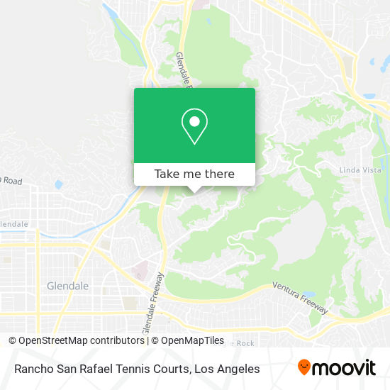 Mapa de Rancho San Rafael Tennis Courts