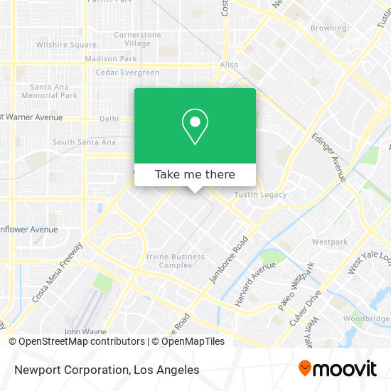 Newport Corporation map