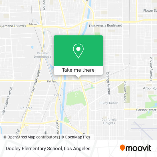 Dooley Elementary School map