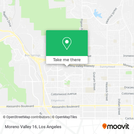 Moreno Valley 16 map