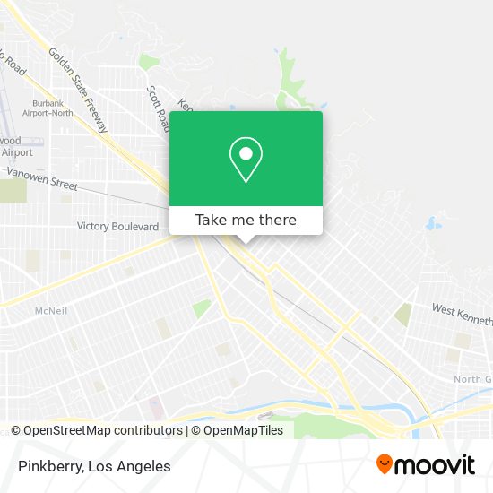 Pinkberry map