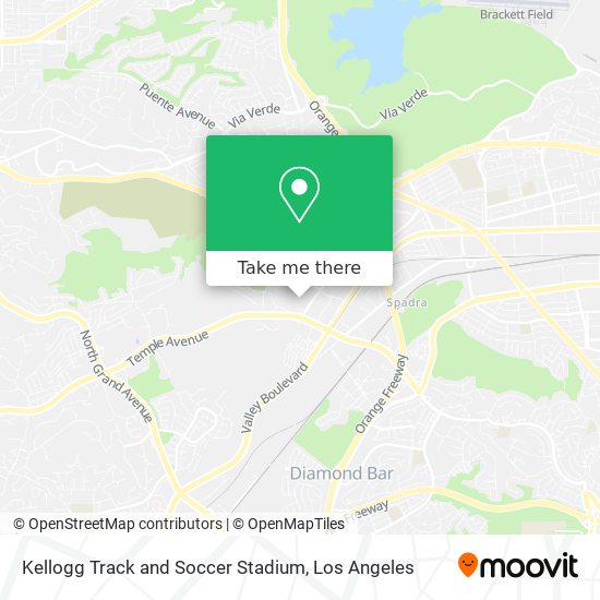 Mapa de Kellogg Track and Soccer Stadium