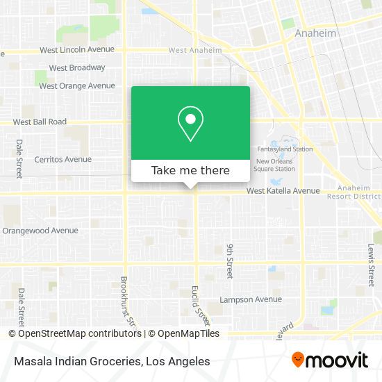 Masala Indian Groceries map