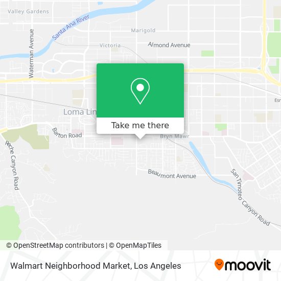 Walmart Neighborhood Market map