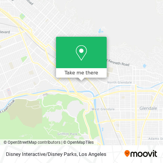 Disney Interactive / Disney Parks map