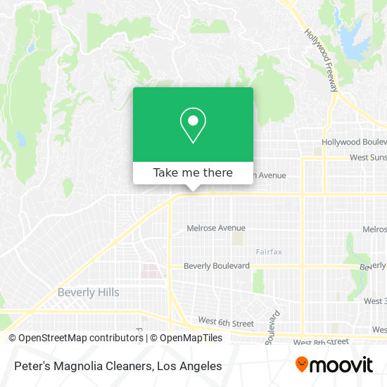 Mapa de Peter's Magnolia Cleaners