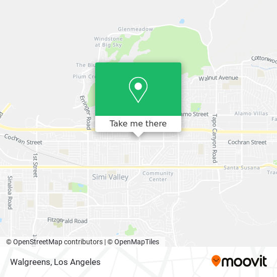 Walgreens map