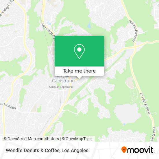 Wendi's Donuts & Coffee map