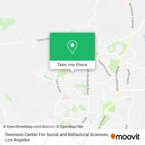 Mapa de Swenson Center For Social and Behavioral Sciences