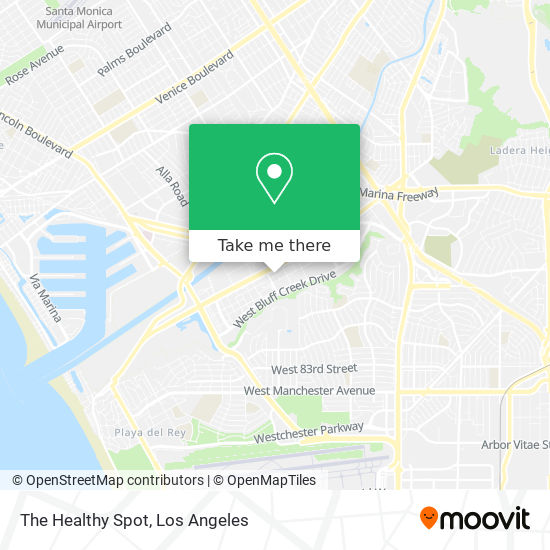 The Healthy Spot map