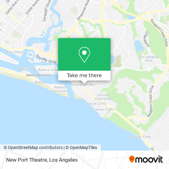 New Port Theatre map