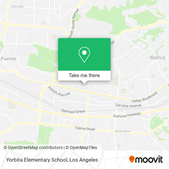 Yorbita Elementary School map