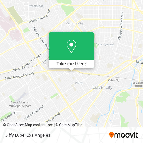 Jiffy Lube map