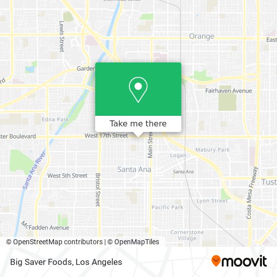 Big Saver Foods map