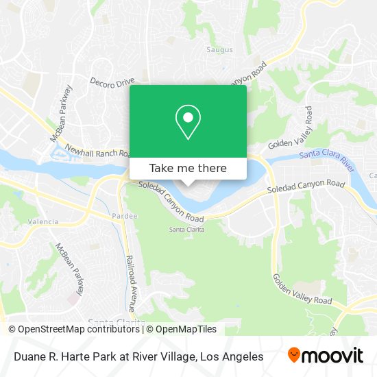 Duane R. Harte Park at River Village map