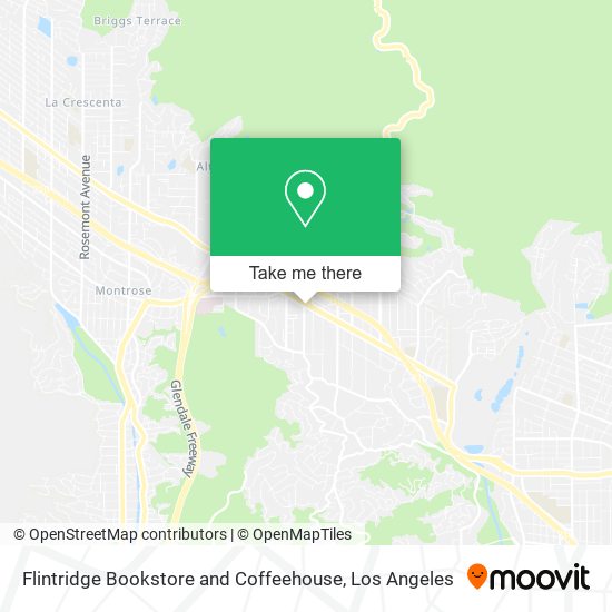 Flintridge Bookstore and Coffeehouse map