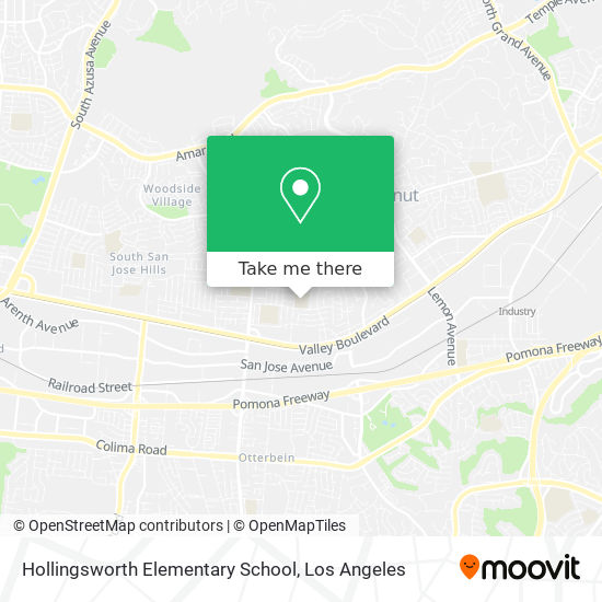 Mapa de Hollingsworth Elementary School