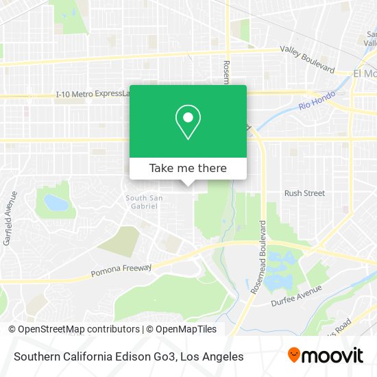 Mapa de Southern California Edison Go3