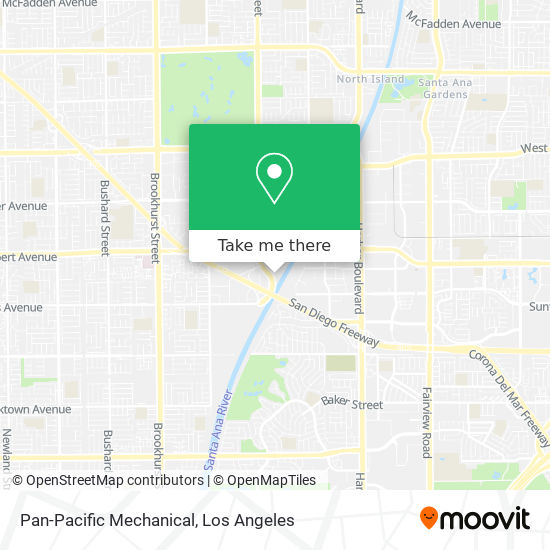 Mapa de Pan-Pacific Mechanical