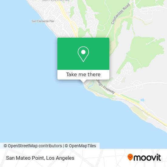 San Mateo Point map