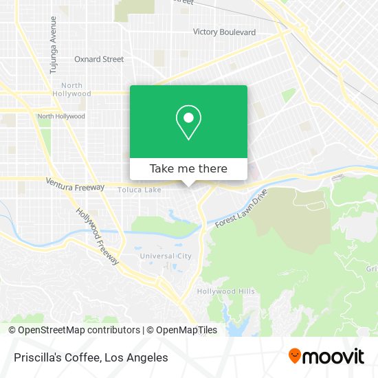 Mapa de Priscilla's Coffee