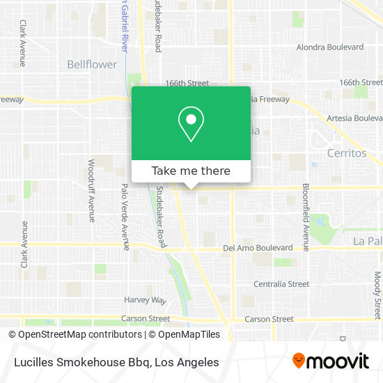 Mapa de Lucilles Smokehouse Bbq