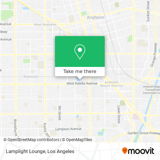 Lamplight Lounge map