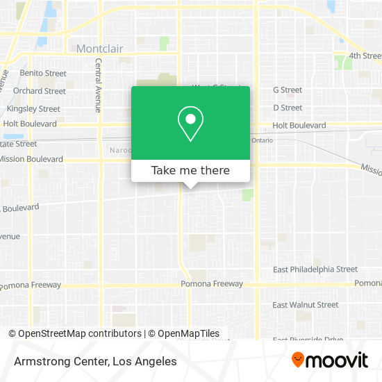 Armstrong Center map