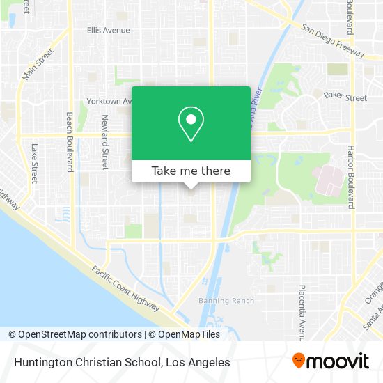 Mapa de Huntington Christian School
